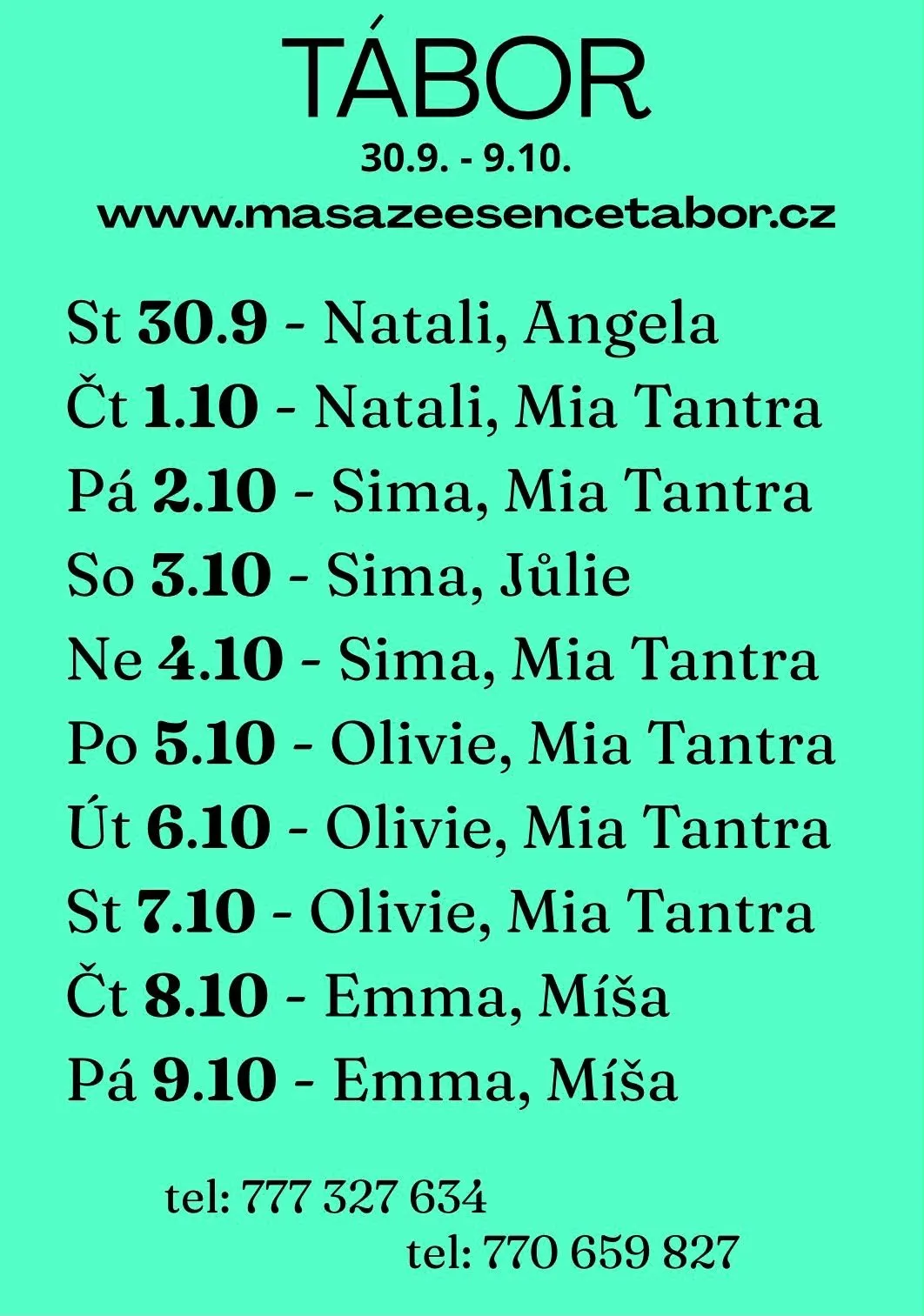 Nová tantrička MIA