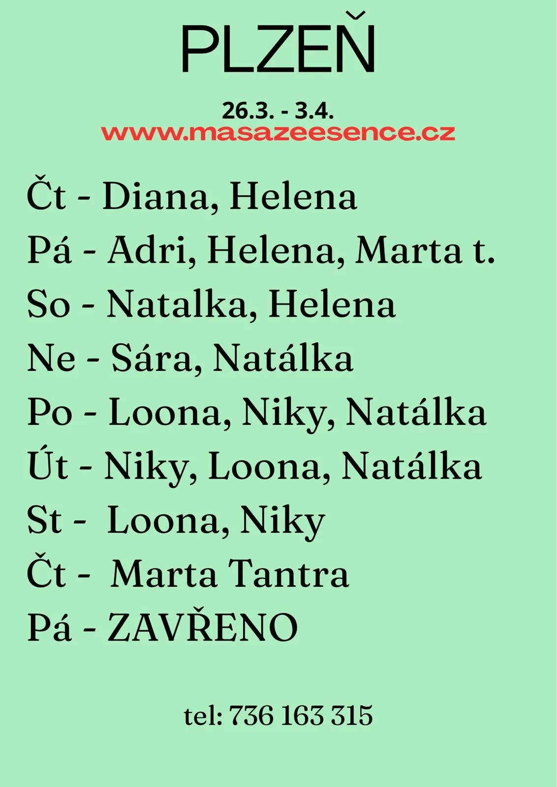 po-út 30.-31.3. Loona