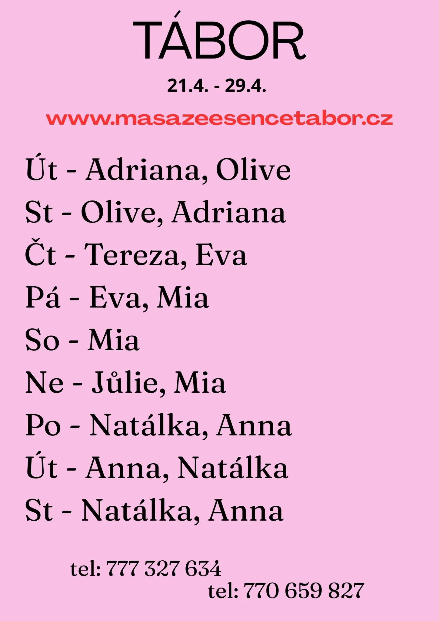 čt-pá 23.-24.4. EVA