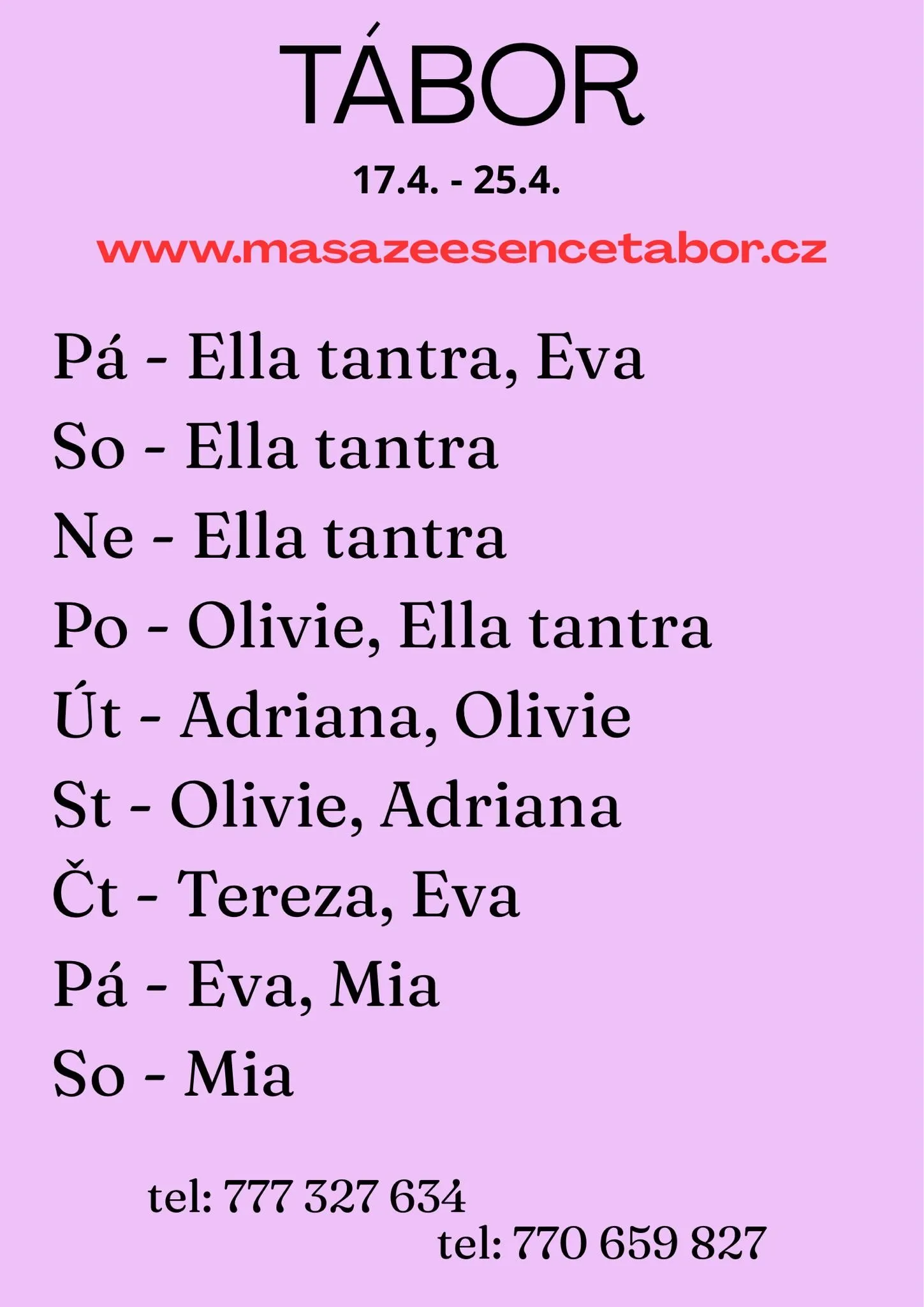 út/st 21-22.4. Adri