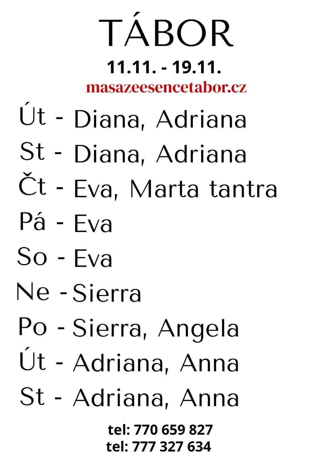 DIANA NOVINKA,ÚT-ST 