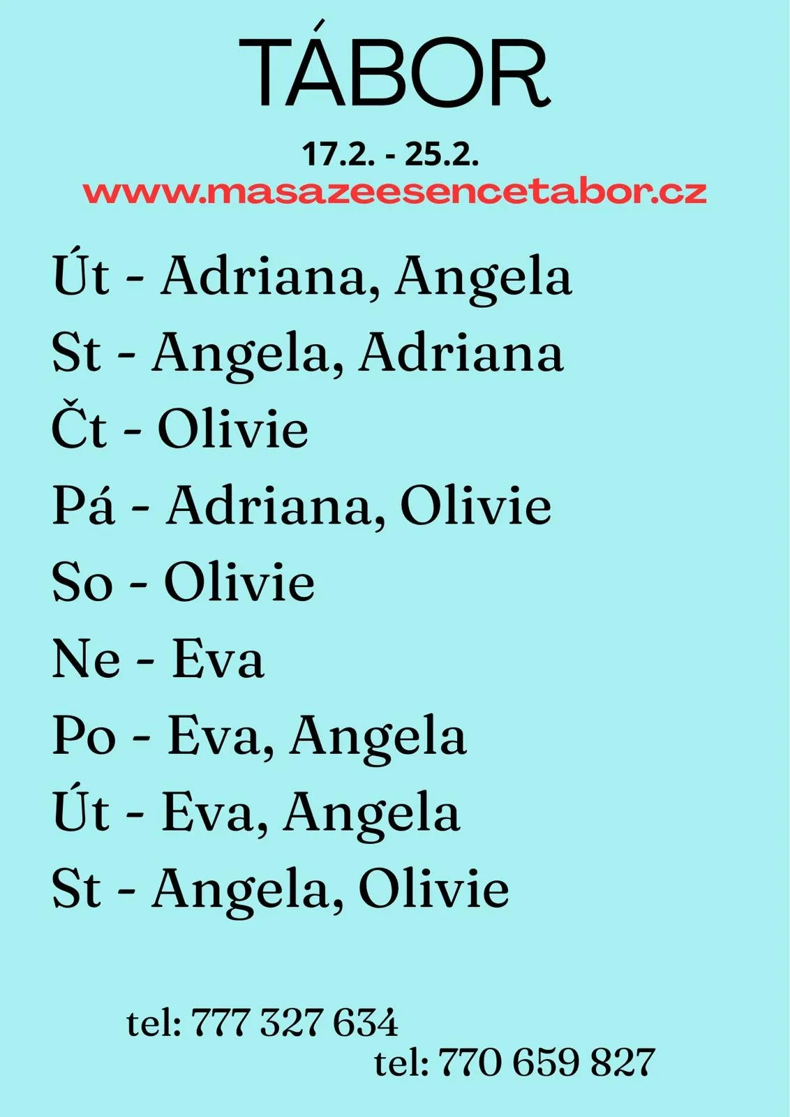 čt-so NOVÁ Olívie 23h