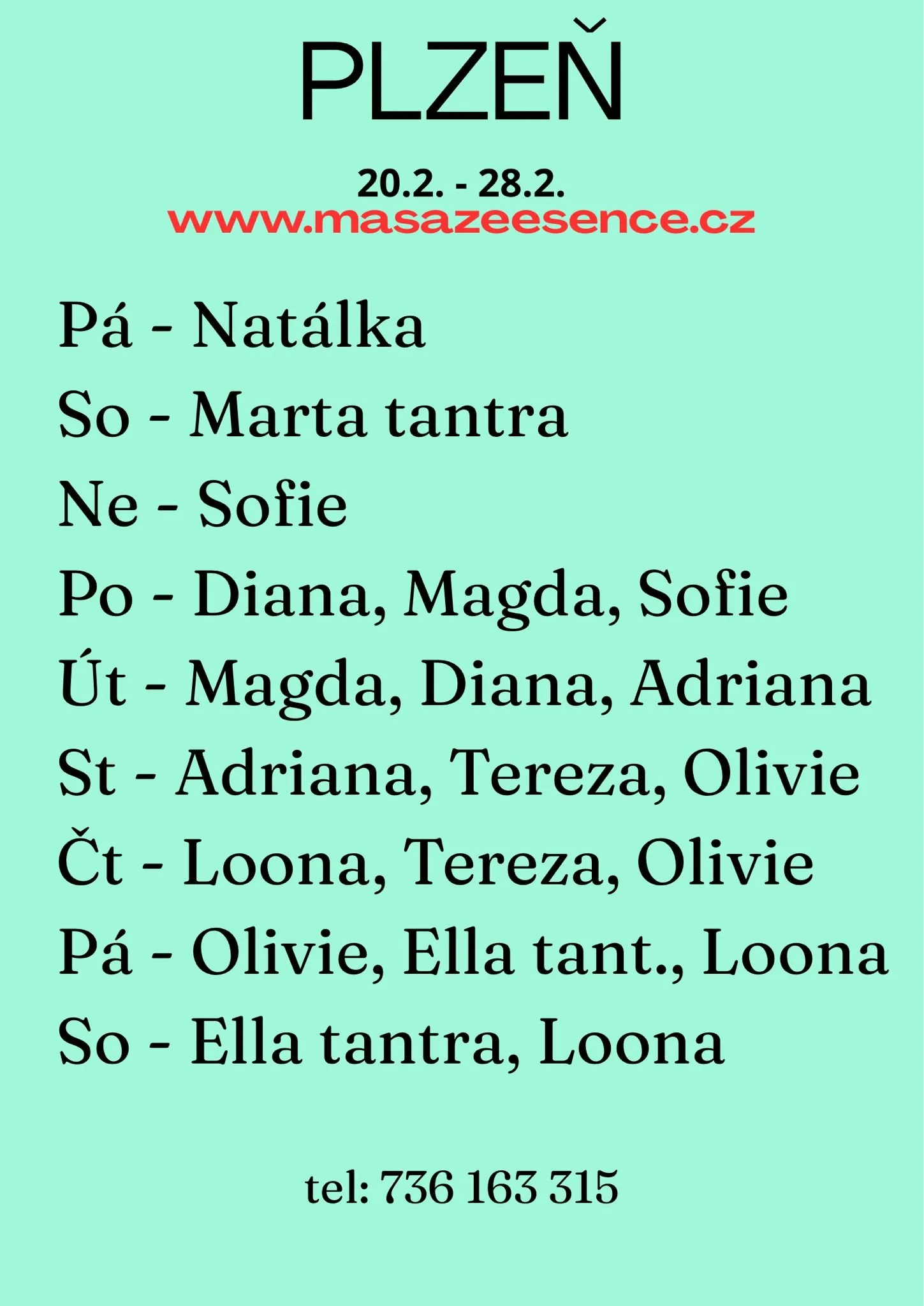 st-pá NOVÁ Olívie 23h