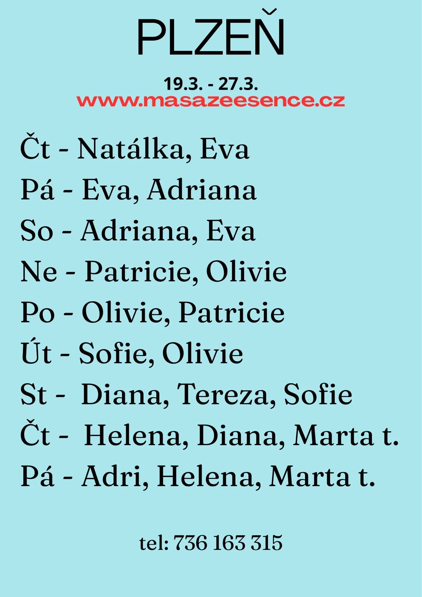 ne-út 22.-24.3.Olívie